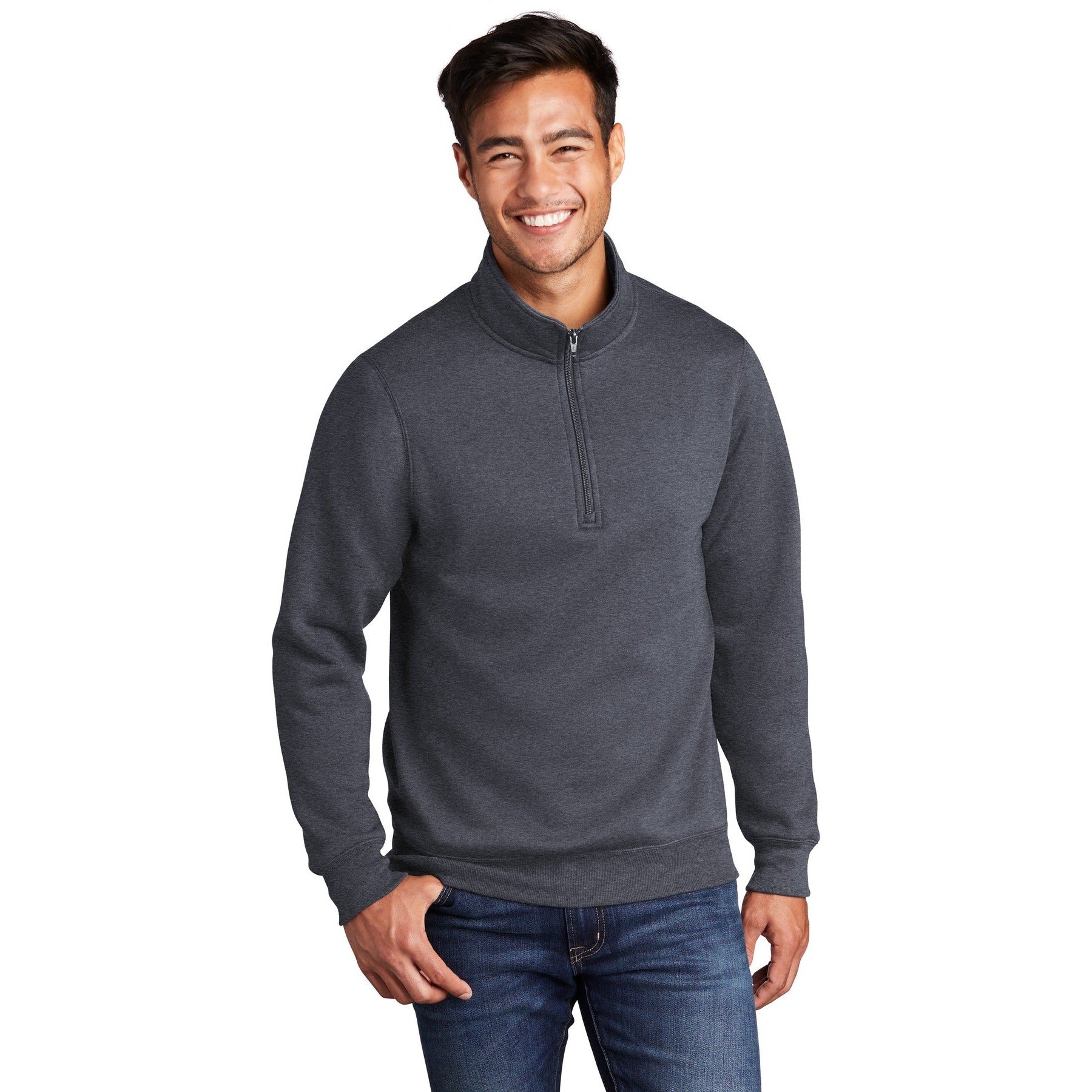 Port & Company-Port & Company ® Core Fleece 1/4-Zip Pullover Sweatshirt PC78Q-MedTech-5